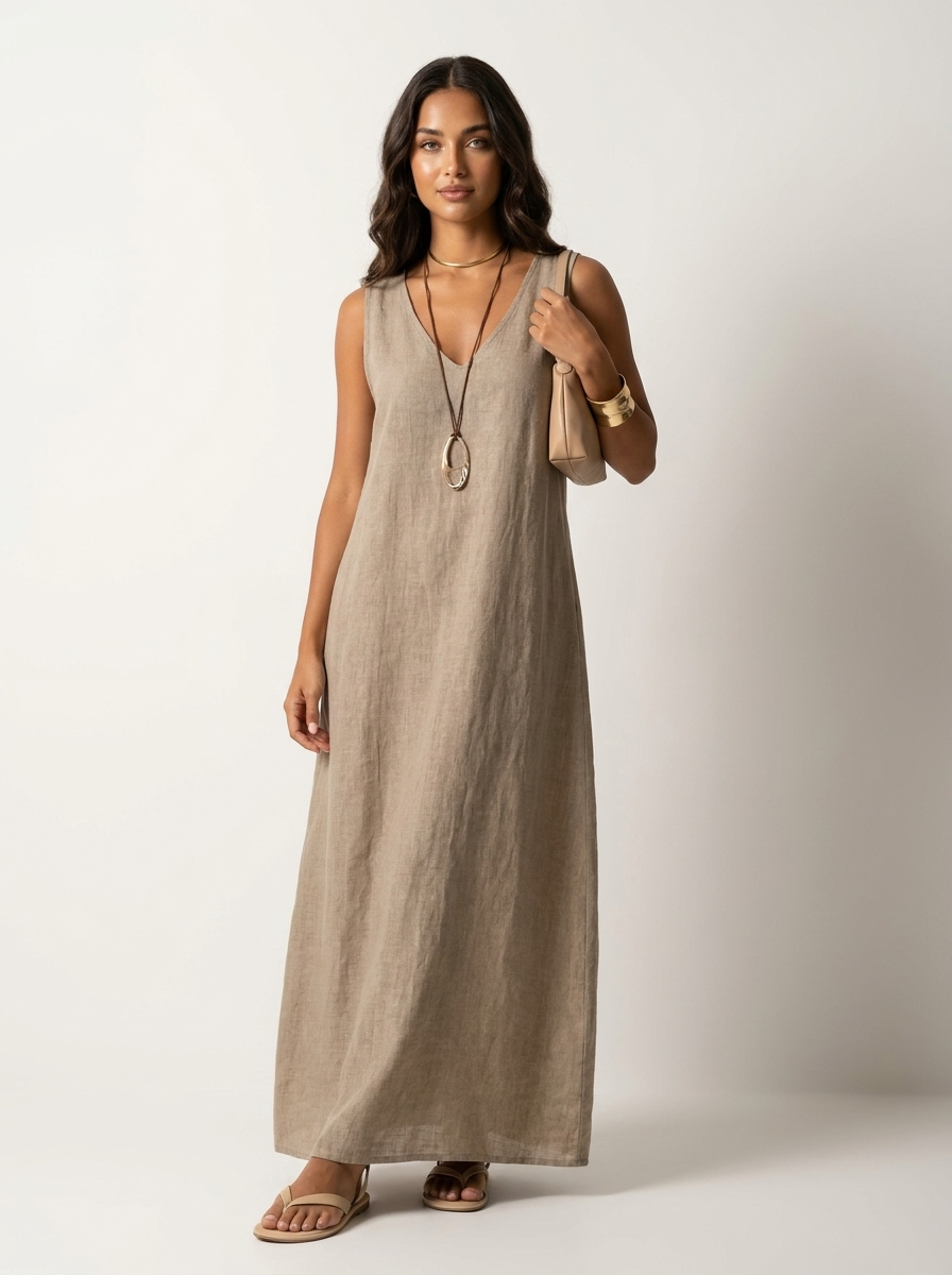 Dames Maxi Jurk | Luchtige elegantie voor warme dagen