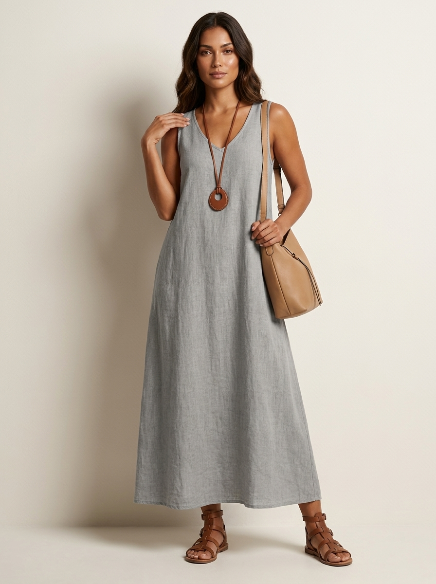 Dames Maxi Jurk | Luchtige elegantie voor warme dagen