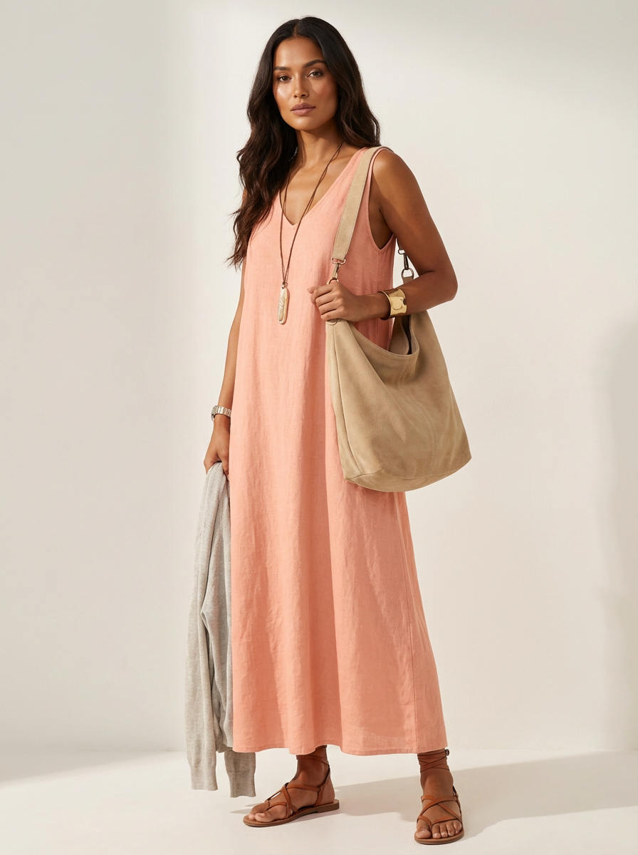 Dames Maxi Jurk | Luchtige elegantie voor warme dagen