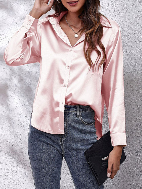 Dames Satijnen Blouse | Luxe, elegant en tijdloos