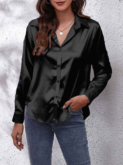 Dames Satijnen Blouse | Luxe, elegant en tijdloos