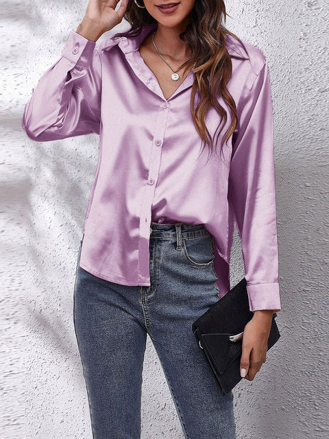 Dames Satijnen Blouse | Luxe, elegant en tijdloos