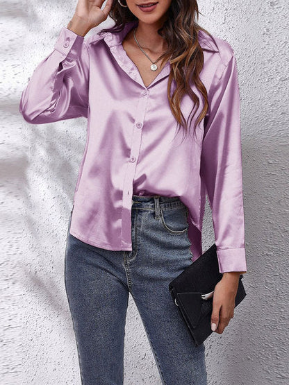 Dames Satijnen Blouse | Luxe, elegant en tijdloos