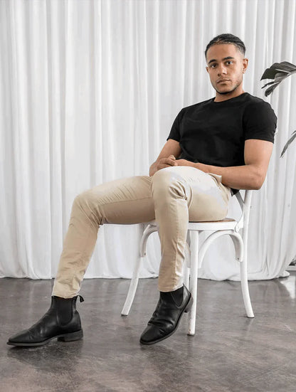 Heren Slim Fit Chino | Moderne pasvorm met tijdloze klasse