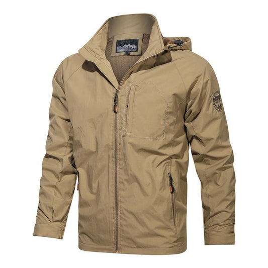 Jaro – Heren outdoor jas met capuchon, winddicht design