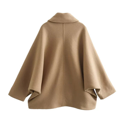 Auren – Oversized dames mantel met luxe comfort