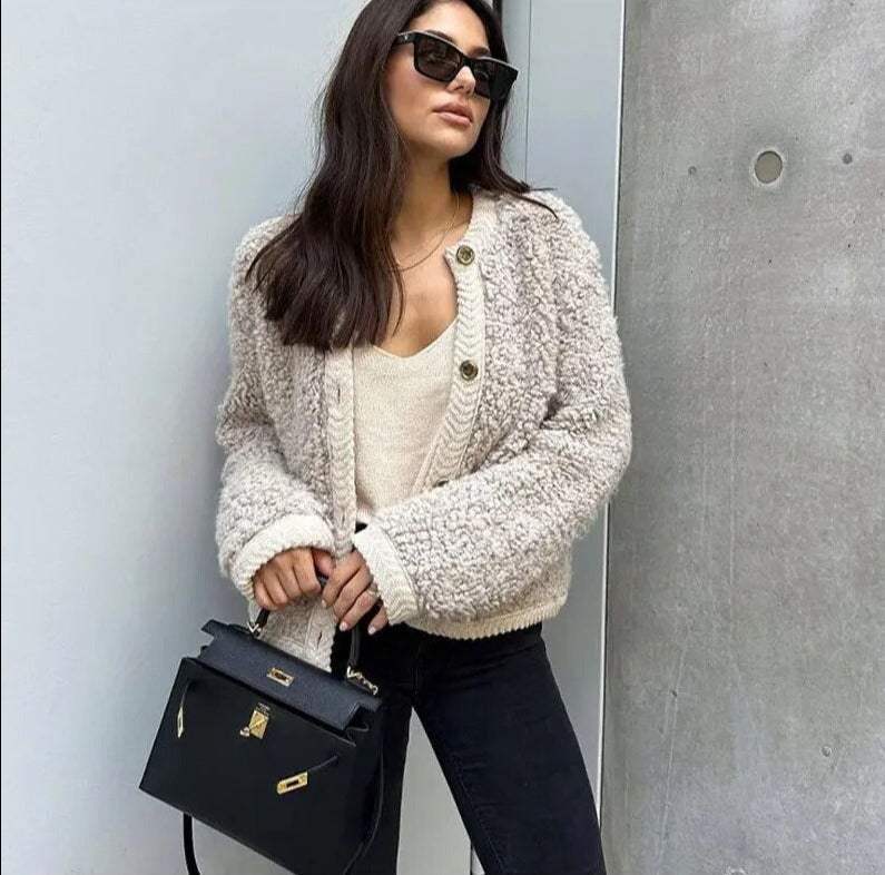 Lena – Dames Teddy Vest met Stijlvolle Touch