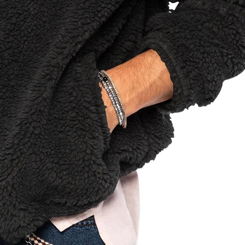 Heren Teddy Fleece Vest | Warmte, comfort met sportieve look
