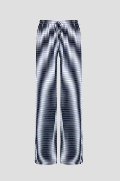 Serenya – Dames gestreepte broek met relaxte pasvorm