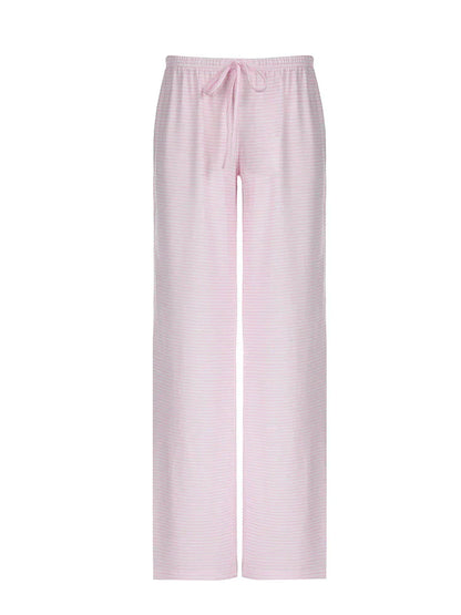 Serenya – Dames gestreepte broek met relaxte pasvorm