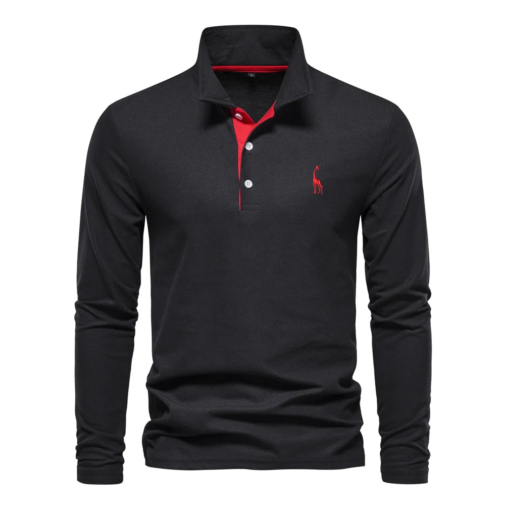 Lange Mouwen Polo Heren | Tijdloze stijl en moeiteloos comfort