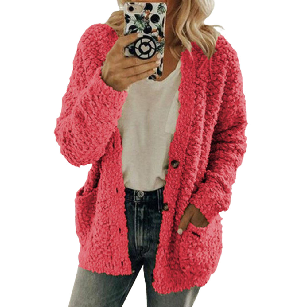 Dames Teddy Fleece Jack | Warm, zacht en moeiteloos stijlvol