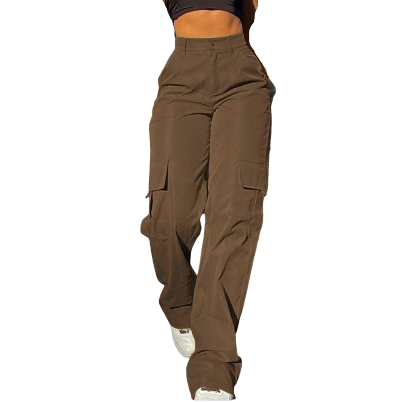 Dames Cargobroek High-Waist | Trendy, comfortabel met urban uitstraling