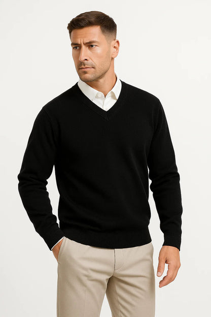 Heren Trui met V-hals | Slim Fit, stijlvol en veelzijdig