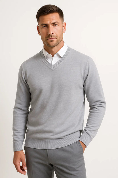 Heren Trui met V-hals | Slim Fit, stijlvol en veelzijdig
