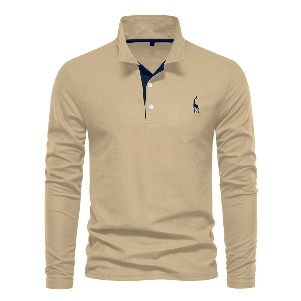 Lange Mouwen Polo Heren | Tijdloze stijl en moeiteloos comfort