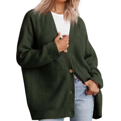 Soreya – Oversized damesvest met knoopsluiting