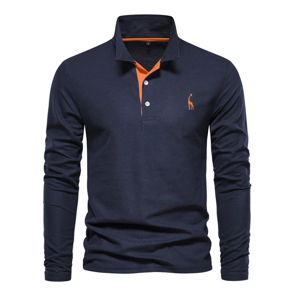 Lange Mouwen Polo Heren | Tijdloze stijl en moeiteloos comfort