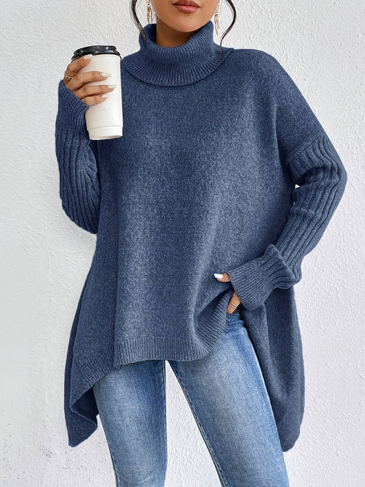 Dames Coltrui | Oversized pasvorm met turtleneck