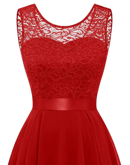 Yinthe – Asymmetrische avondjurk met vloeiende elegantie