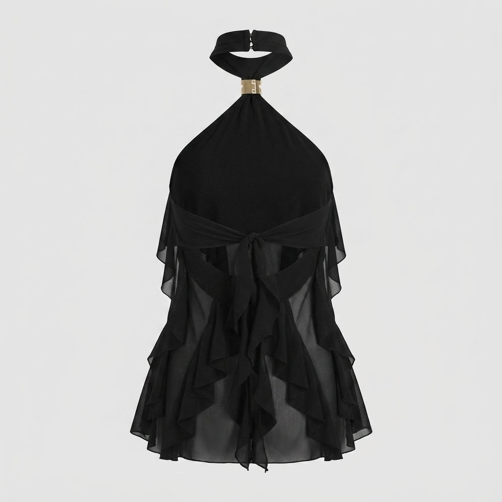 Dames Haltertop | Elegante uitstraling voor bijzondere momenten