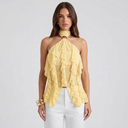 Dames Haltertop | Elegante uitstraling voor bijzondere momenten
