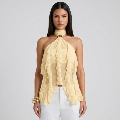 Dames Haltertop | Elegante uitstraling voor bijzondere momenten