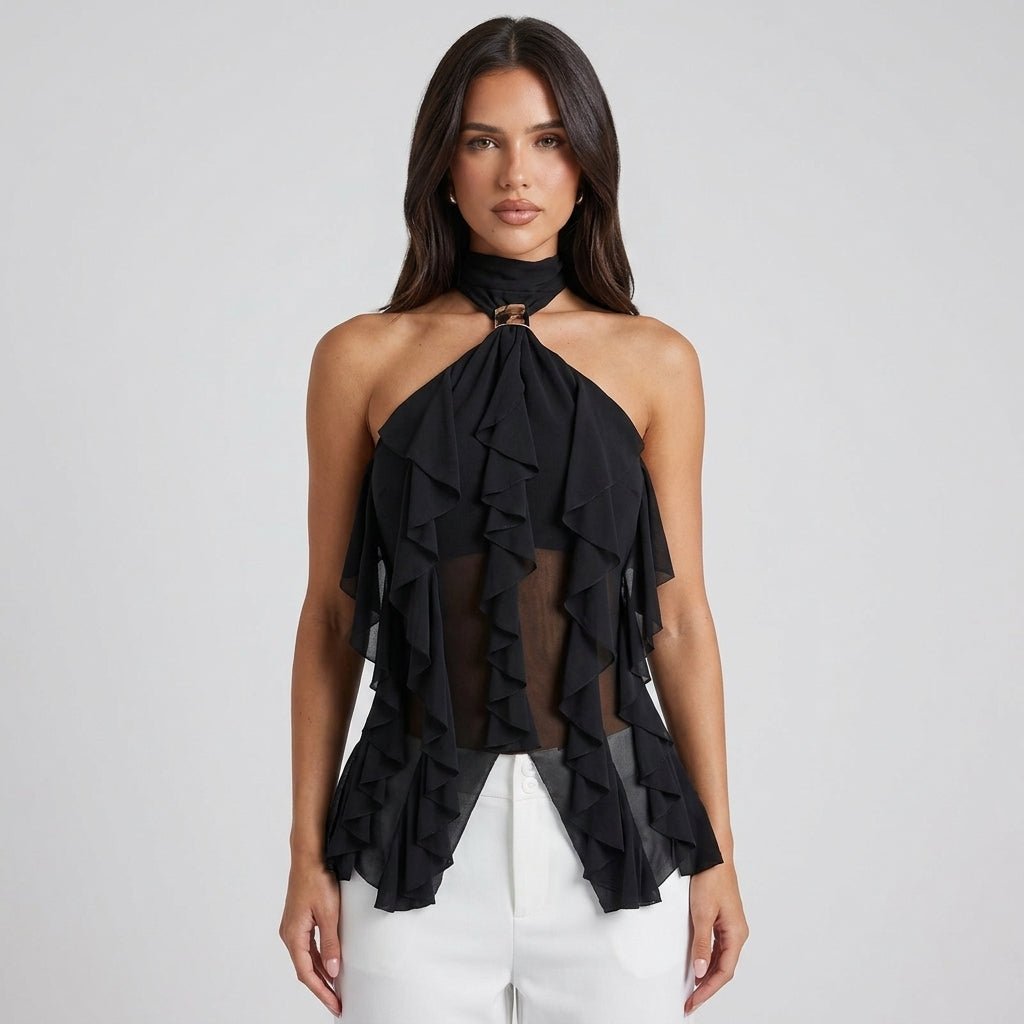 Dames Haltertop | Elegante uitstraling voor bijzondere momenten