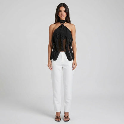 Dames Haltertop | Elegante uitstraling voor bijzondere momenten
