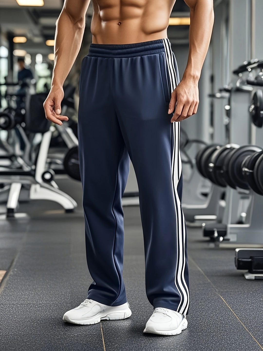 Heren Joggingbroek | Stijvolle strepen en comfort