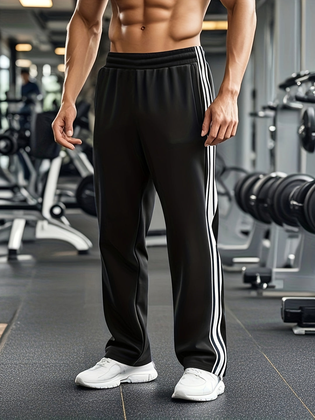 Heren Joggingbroek | Stijvolle strepen en comfort