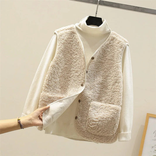 Dames Gilet Teddy | Trendy casual look met relaxed fit