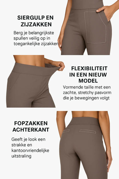 Dames Broek met Stretch | Comfort, stijl en moeiteloze pasvorm
