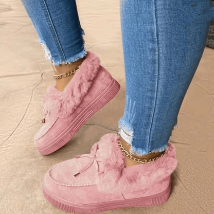 Dames Pantoffels met Bontvoering | Warm, zacht en stijlvol