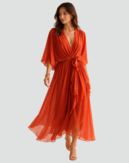 Dames Midi Jurk | Elegante uitstraling voor bijzondere gelegenheden