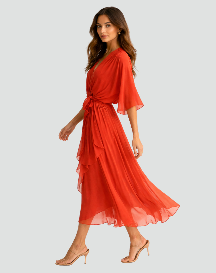 Dames Midi Jurk | Elegante uitstraling voor bijzondere gelegenheden