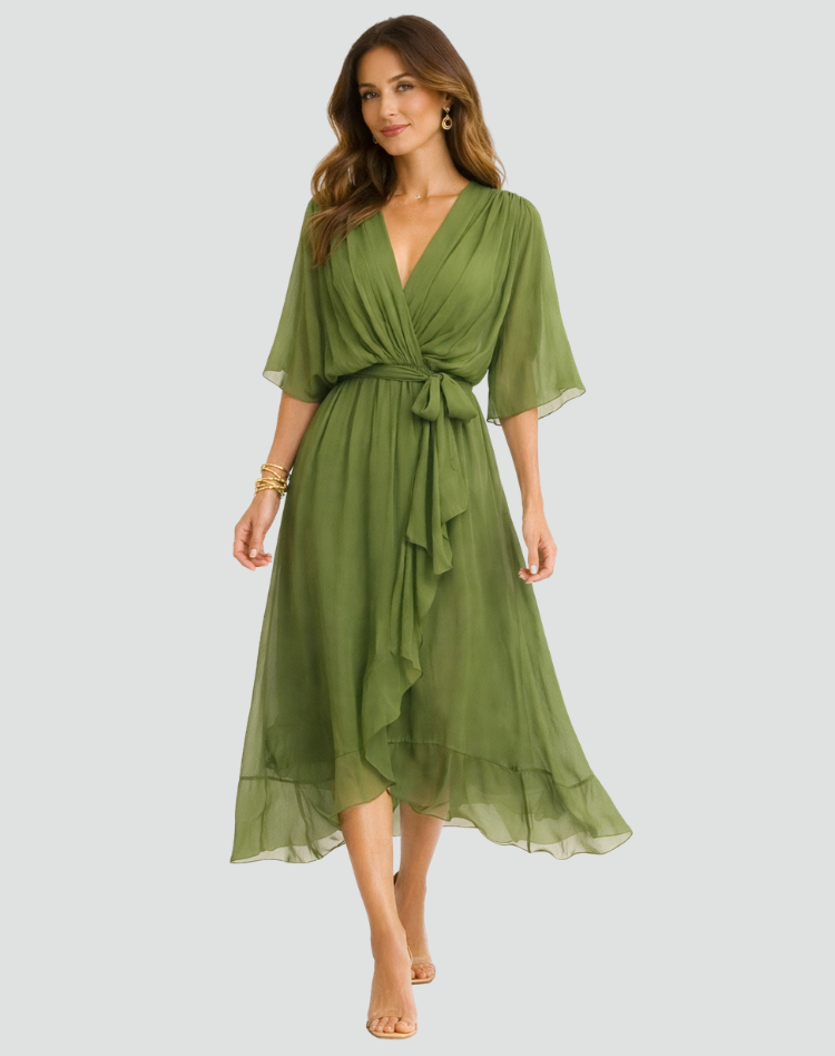 Dames Midi Jurk | Elegante uitstraling voor bijzondere gelegenheden
