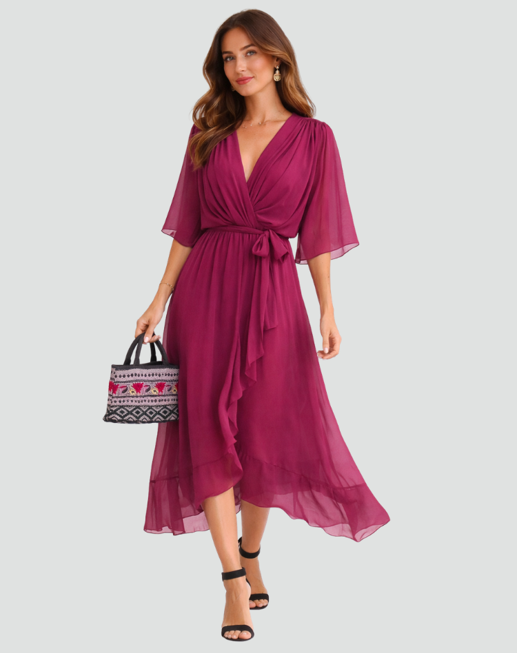 Dames Midi Jurk | Elegante uitstraling voor bijzondere gelegenheden