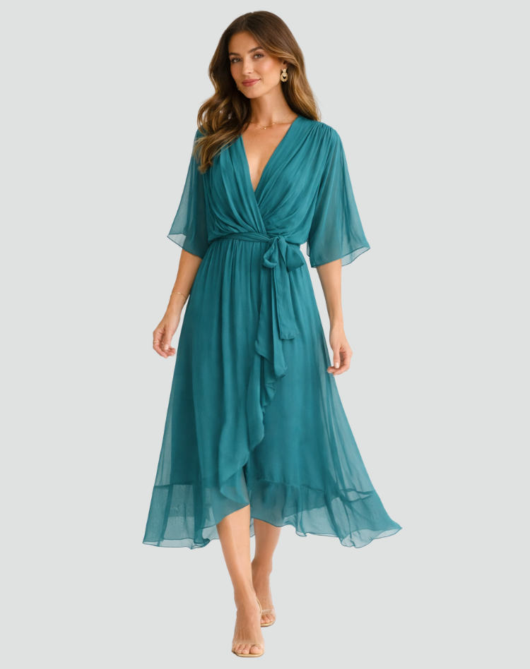 Dames Midi Jurk | Elegante uitstraling voor bijzondere gelegenheden