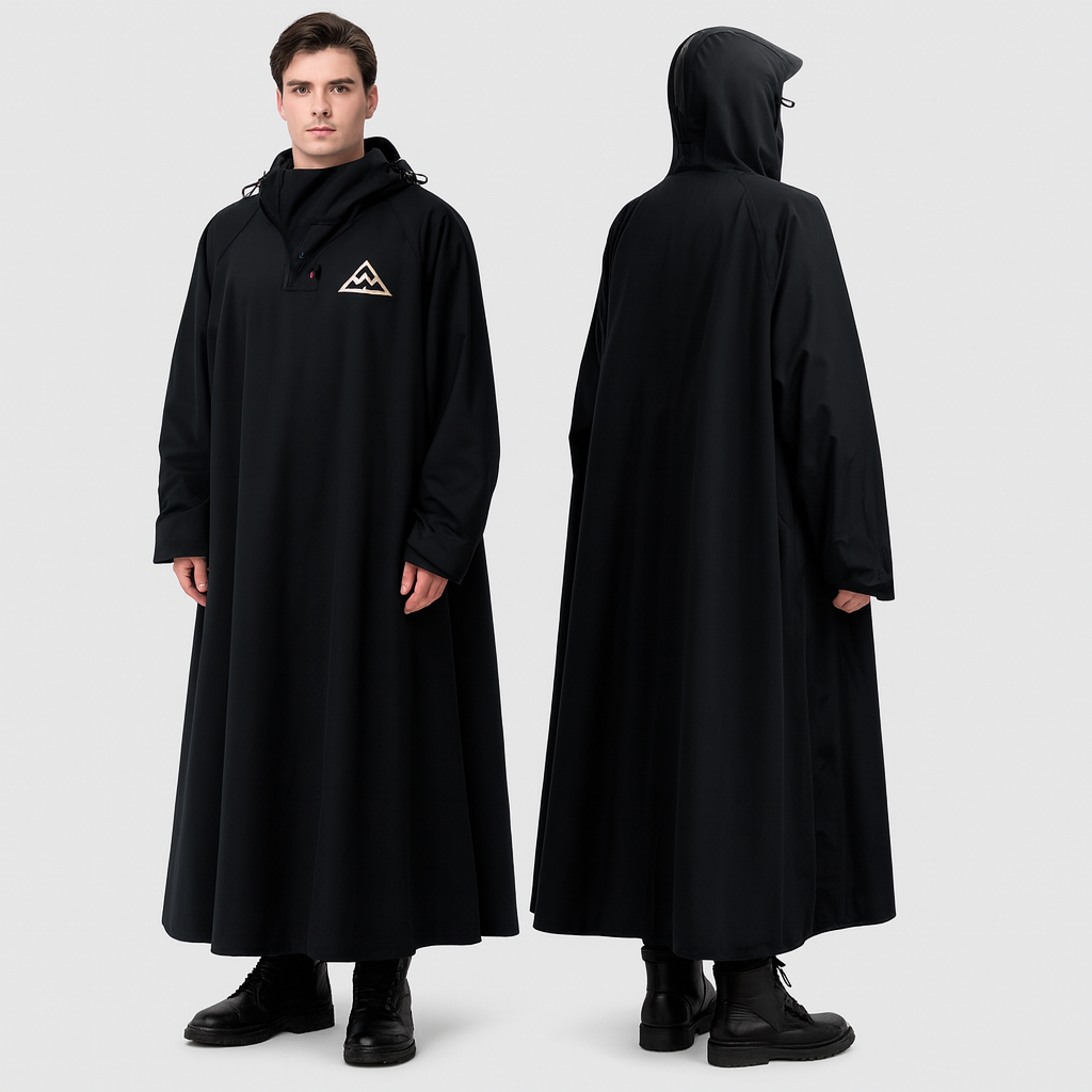 Regenponcho Lang | Waterdicht, comfortabel en geschikt voor hem en haar