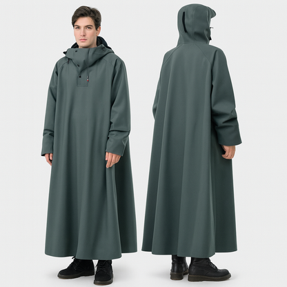 Regenponcho Lang | Waterdicht, comfortabel en geschikt voor hem en haar