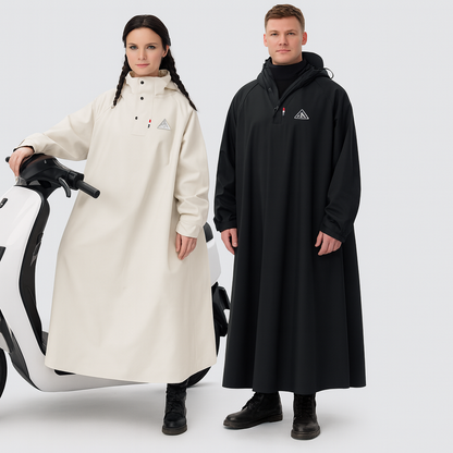 Regenponcho Lang | Waterdicht, comfortabel en geschikt voor hem en haar