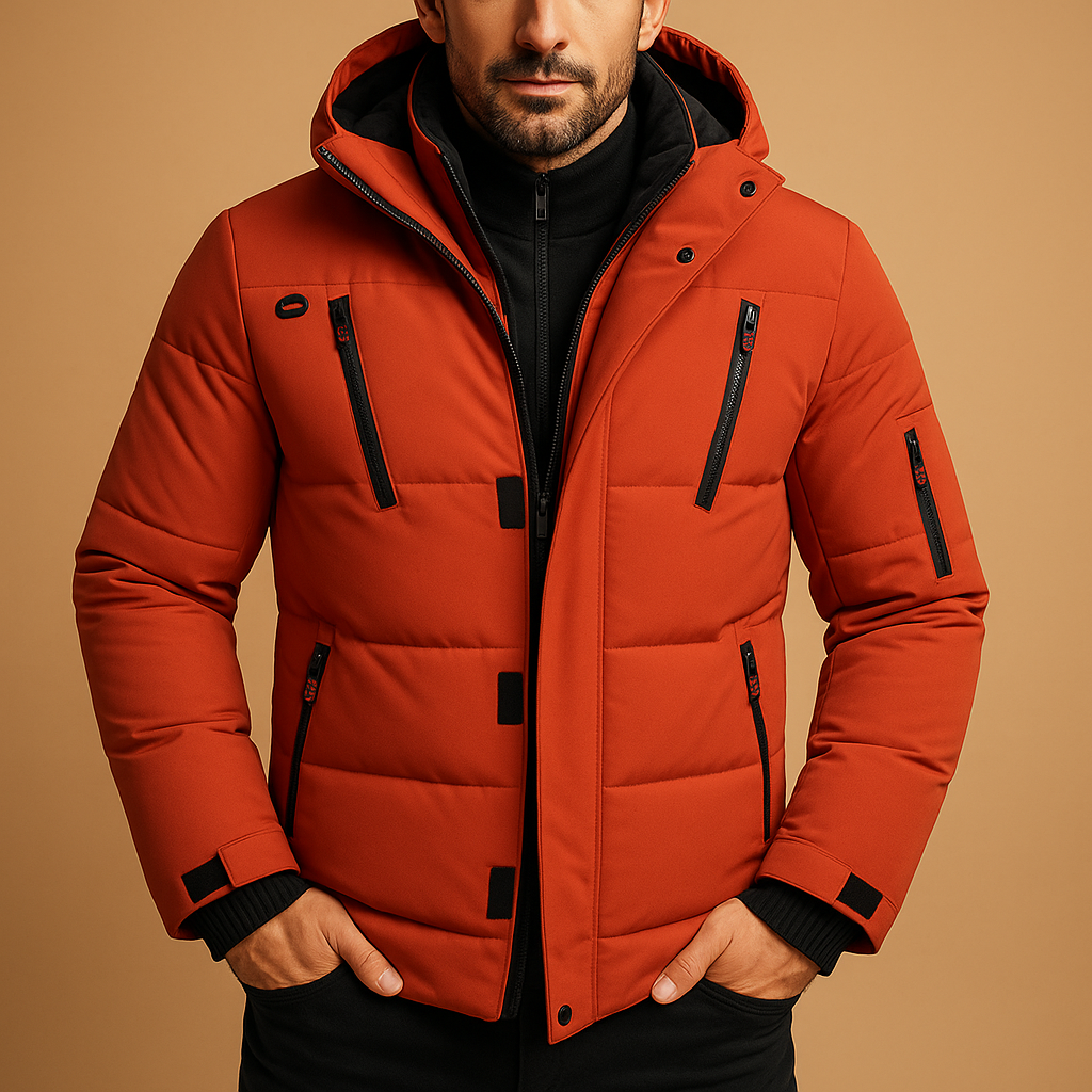 Winterjas Heren | Waterdichte jas met moderne pasvorm